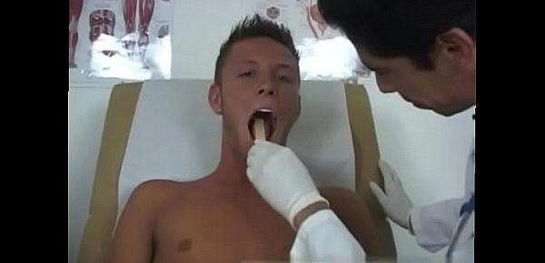  Gay twinks diapers medical exams Pressing his stethoscope up against